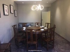 天元区饭店转让包括9新全店所有设备，高档电器，全实木高档餐桌