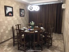 株洲市天元区河西一桥桥头183平米豪华装修私房菜转让包括9新