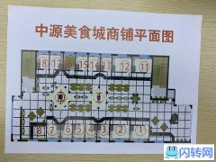 中源商贸城附近美食城出租