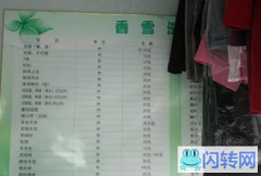 成功转出双桥区天都嘉成香雪洗衣店