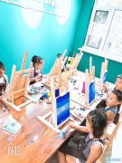 转让营业中美术辅导机构肥城凤山大街商业街店铺