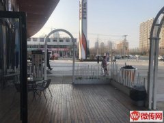 完成万达广场精装修大品牌饮品店鹿角巷