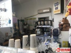 完成万达广场精装修大品牌饮品店鹿角巷