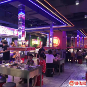 成功转出涿州惠友钻石广场二楼烤肉店小猪查理