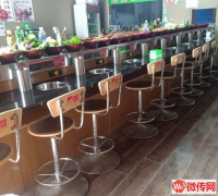 成功转出莲池区河北科技学院旋转小火锅