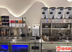 成功转出桃城区怡然城精装修品牌饮品店