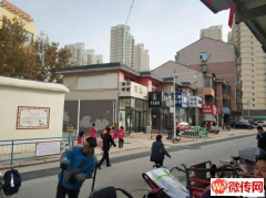 成功转出桃城区康复街小学西南门五点半糕点