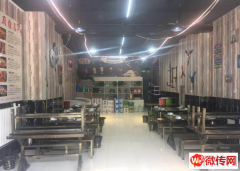 成功转出宣化五中底商老火记烧烤店