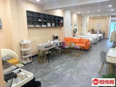 成功转出人民路自强街交口西北角养生美容店