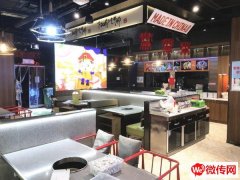 完成火车站旁悦明园底商江腩雨荷火锅店