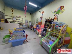 大型超市二楼儿童乐园转让