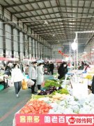 完成高碑店万和城东侧便民市场