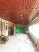 完成人民路西环路交口1850平烧烤广场