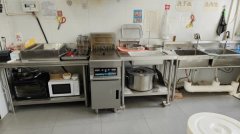 汉堡店撤店所有设备九五成新处理