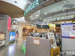 完成怡然城五楼环岛美式汉堡小吃店