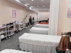 完成人民路自强街西北角媛茹美容瘦身