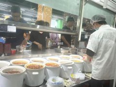 完成衡水学院食堂经营多年快餐档口