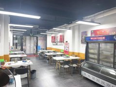 完成报社街永兴路口胖大豪烧烤火锅