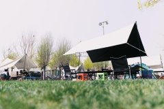 成功转出前进北大街占地十亩半山露营