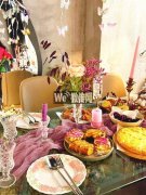 完成万达特色网红餐厅花厨坊