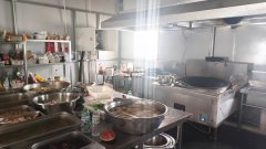 成功转出东三环葛洲坝冷链物流园工地食堂