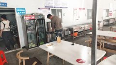 成功转出东三环葛洲坝冷链物流园工地食堂