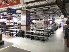 紫光都一楼电梯旁美食城档口招商