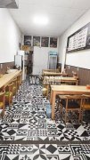 完成报社街北段早餐店豆腐脑大饼